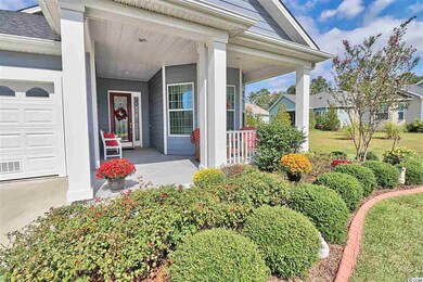 Covered front porch and entry way