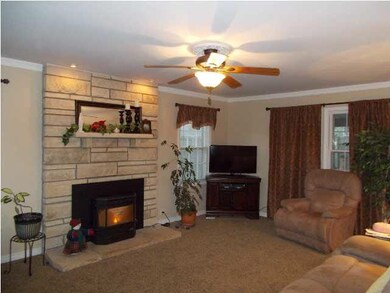 Large, cozy living room