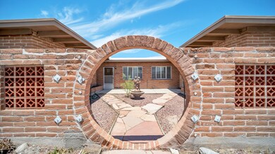 Front courtyard