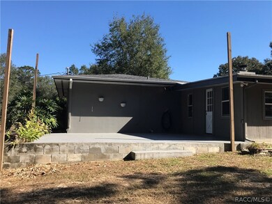 Back patio
