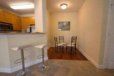 Separate dining space plus bar