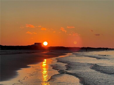 Sunrise on the beach.