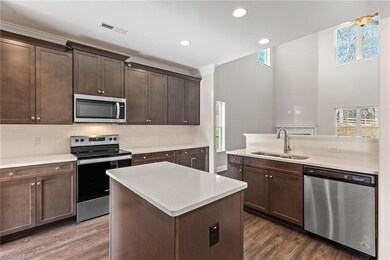 This home will have WHITE Cabinets in kitchen