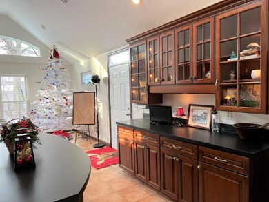 Custom Kitchen China Cabinet