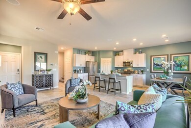 Lots of recessed lighting- included! Photo is of t