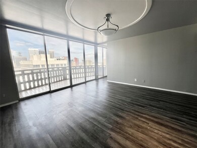 Living area view from kitchen bar