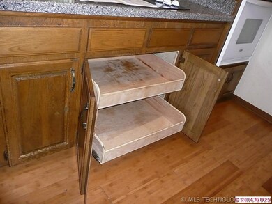 Custom Pull Out drawers throughout kitchen.