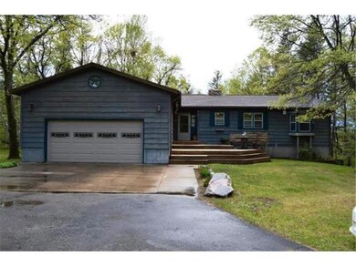Front of home.