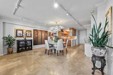 Dining area and kitchen/breakfast bar view