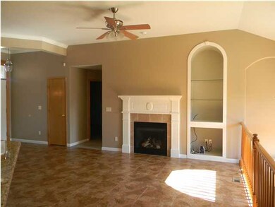 Living Room with Fireplace