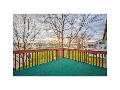 12' X 14' CARPETED WOOD DECK