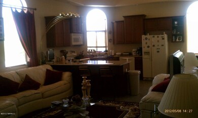 View of living area