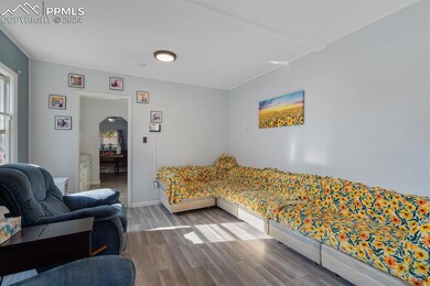 Bedroom featuring hardwood / wood-style flooring