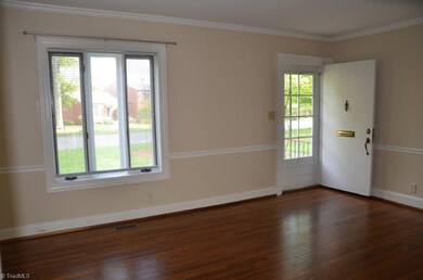 Spacious living room area