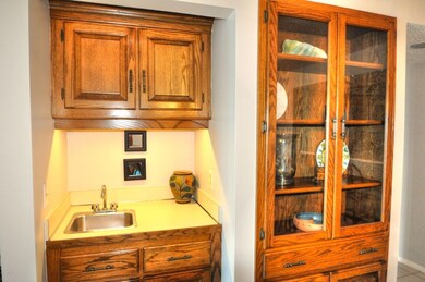 Wet bar and built in cabinet