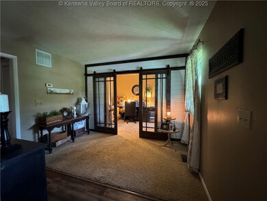 Foyer looking into Den