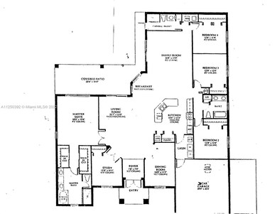 Fantastic open floor plan with almost 3200 Sf of living space and almost 4000 sf total