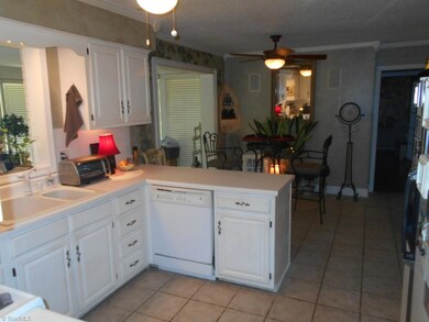 Breakfast area just off the kitchen