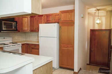 Kitchen with Back entry view