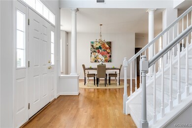 Foyer Leading to Dining Room