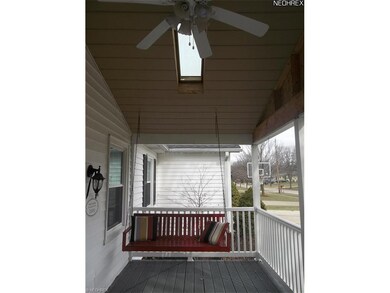 Front Porch has sky lights!