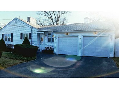 Exterior Front. 2 car garage with exit to backyard