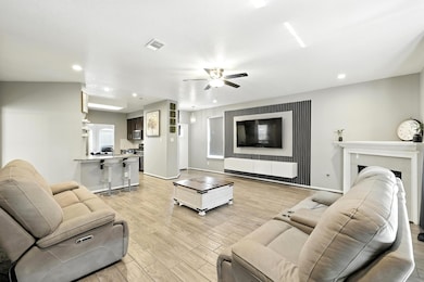 Enjoy a wide, functional layout with stylish built