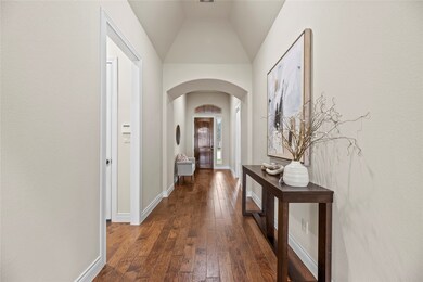 What better way to greet guests than with all this beautiful flooring.