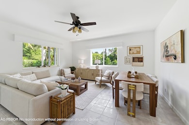 Living room facing east