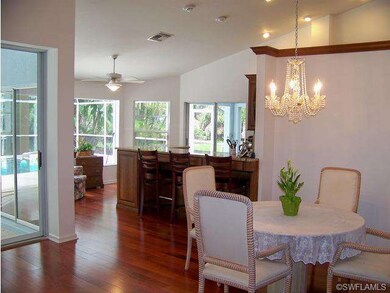 Great room dining area