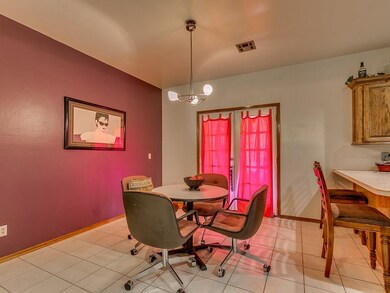 Large kitchenette area with access to the screen i