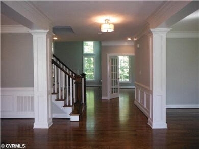 Foyer - Foyer w/dining room on the left and living