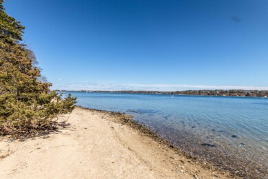 Private sandy beach.