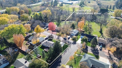 On a corner lot close to the South Fork Branch of the Kinni