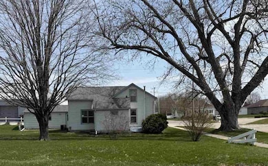 Back view of the house.