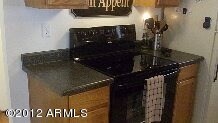 galley kitchen nicely updated