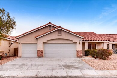 Spacious three car garage.
