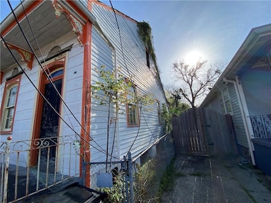 View of right side of house