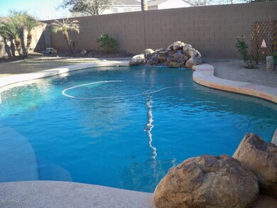 Swimming Pool w/ Waterfall Feature