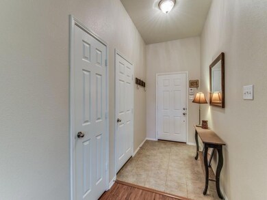 Great entry with storm door