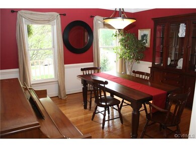 Another view of the dining room looking toward the