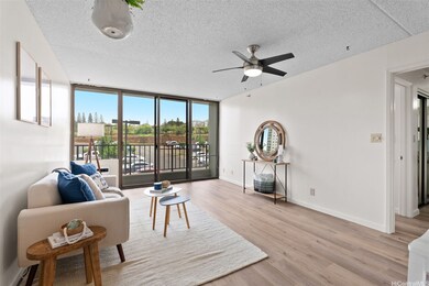Another angle of the bright living space offering