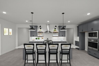 Lovely island kitchen