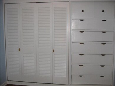 Lots of built in storage in bedroom #2!