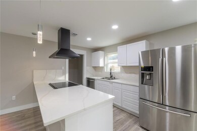 Beautiful finishes in this newly renovated kitchen