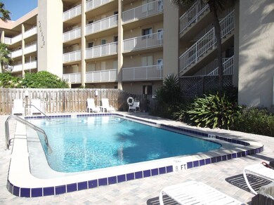 Swimming pool area with shower