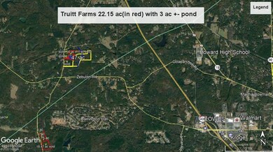 Truitt farms 22.15 ac location map