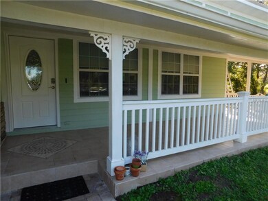 Front porch is perfect for relaxing!