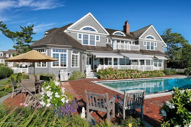 West Elevation and Pool