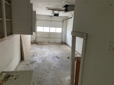 The garage could be developed into an additional living space.